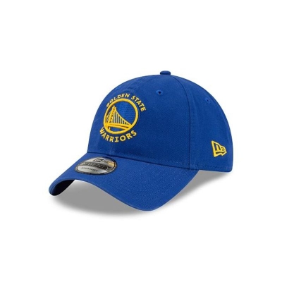 Blue Golden State Warriors Hat - New Era NBA Core Classic 9TWENTY Adjustable Caps USA4590187